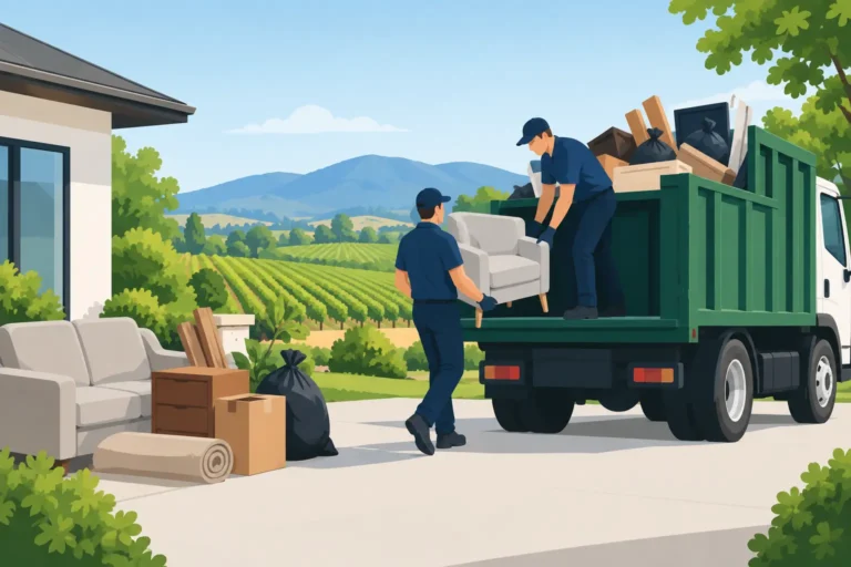 Same Day Junk Removal Napa for Busy Properties